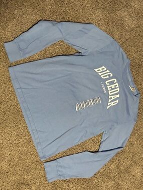 Blue 84 Big Cedar Light Blue Long Sleeve Tee